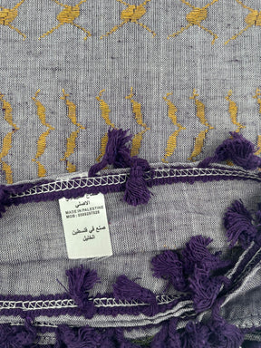 Hirbawi Kuffiyeh Vit & Guld