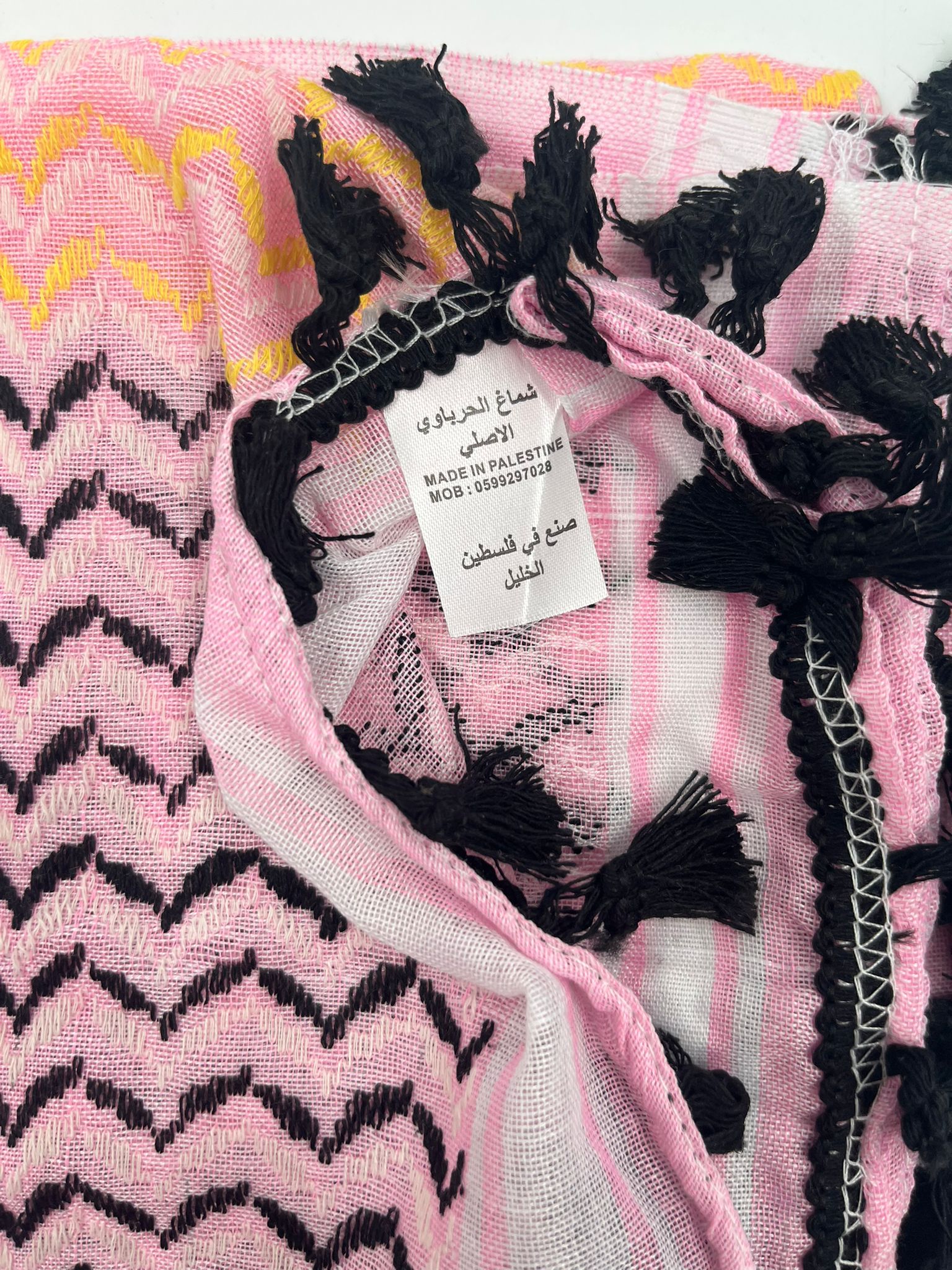 Hirbawi Kuffiyeh Rosa & Färger