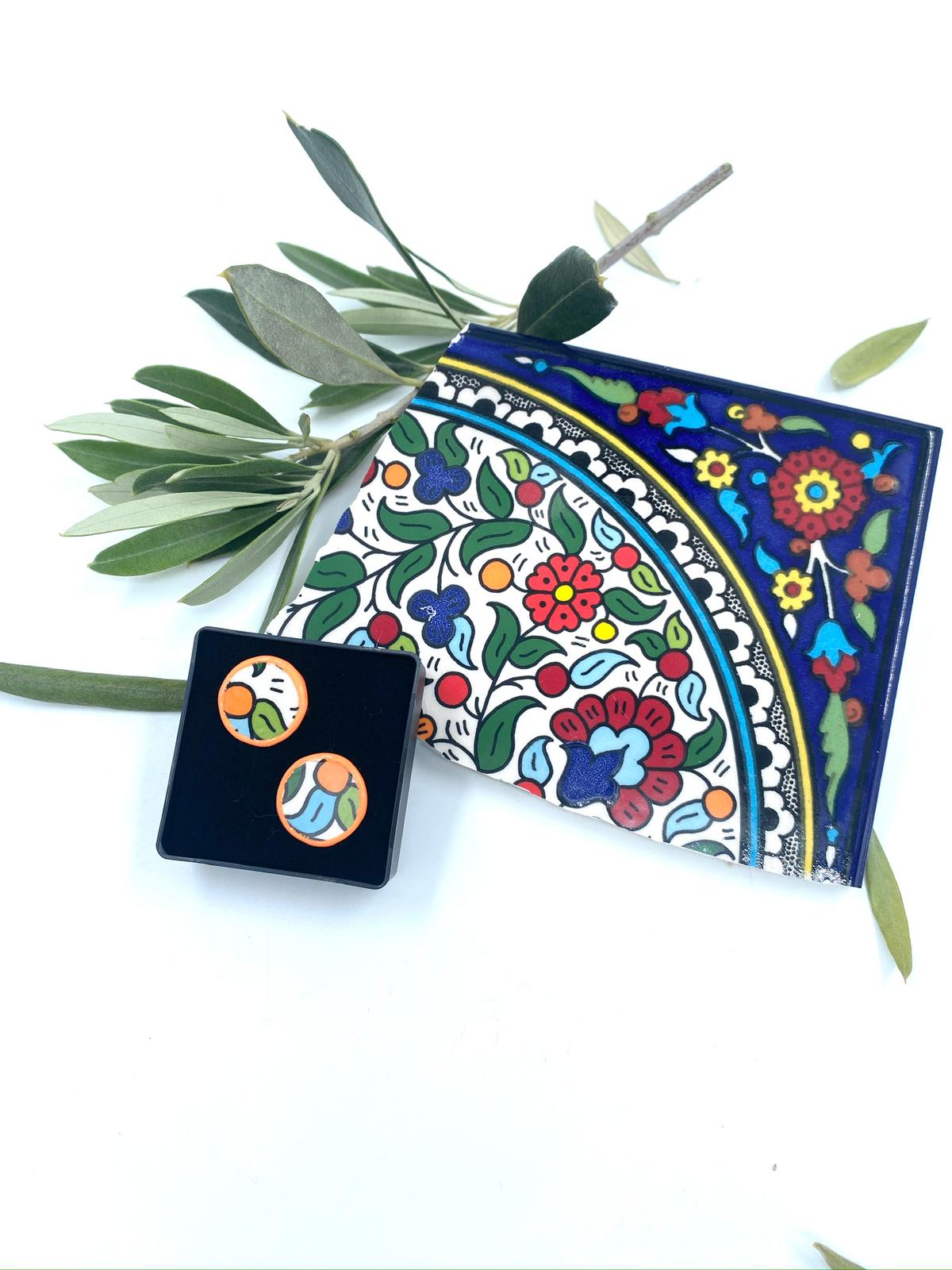 Handgjorda örhängen, 16 mm