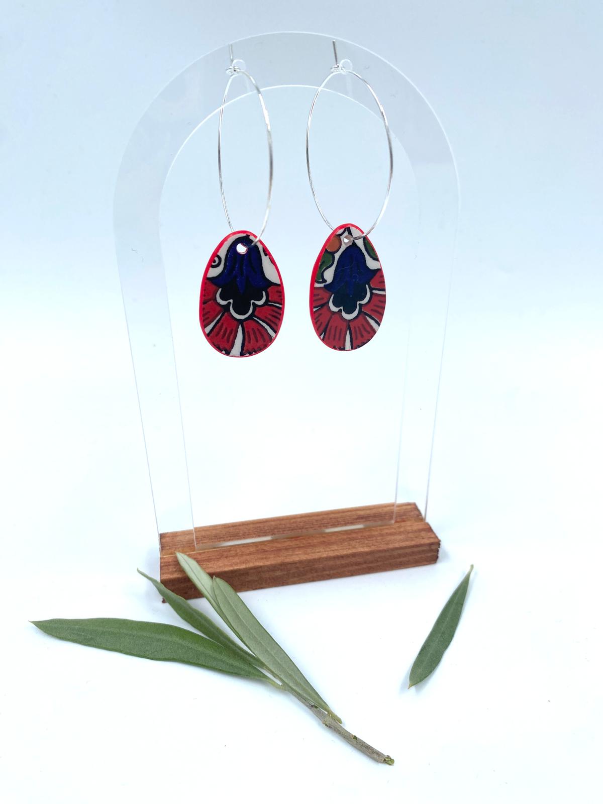 Handgjorda örhängen