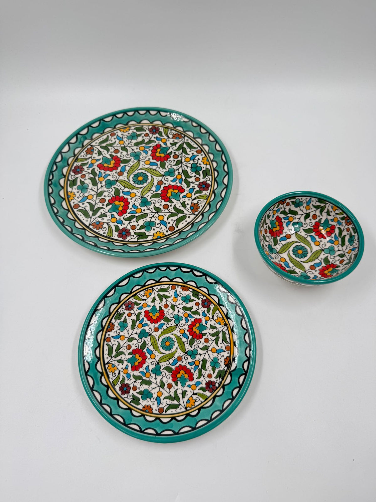 Turkisk trädgårdstrio