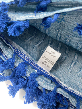 Hirbawi Kuffiyeh ljusblå