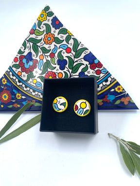 Handgjorda örhängen, 16 mm