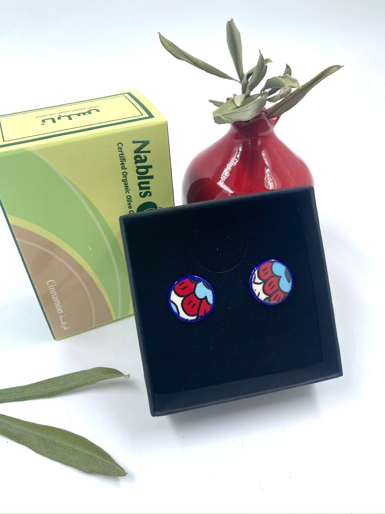 Handgjorda örhängen, 16 mm