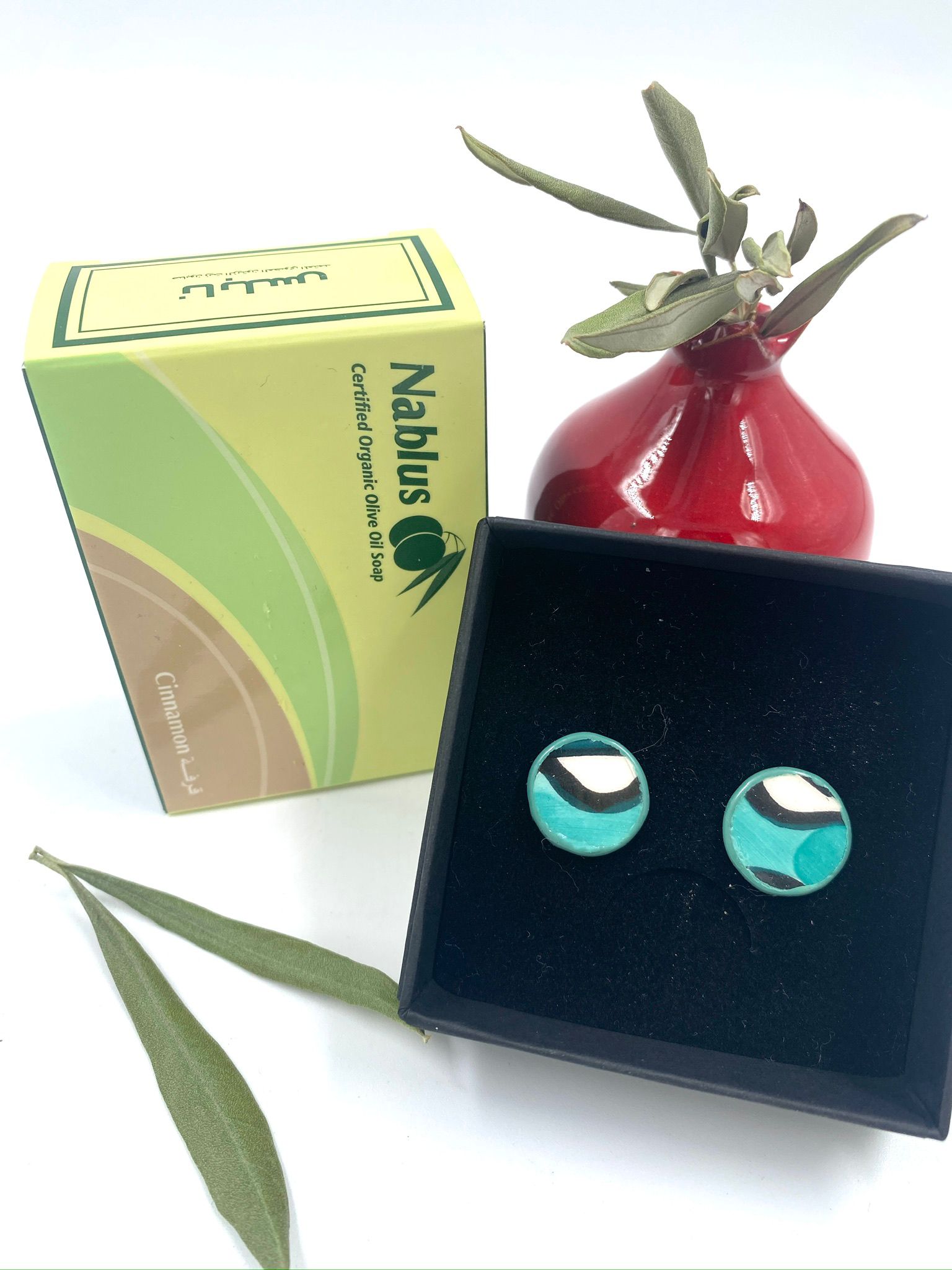 Handgjorda örhängen, 16 mm