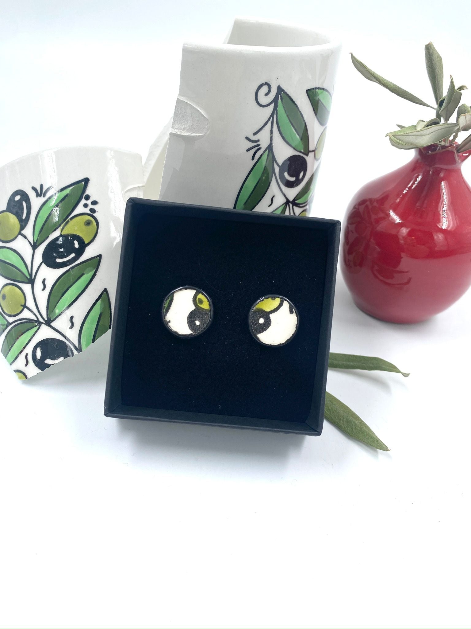 Handgjorda örhängen, 16 mm