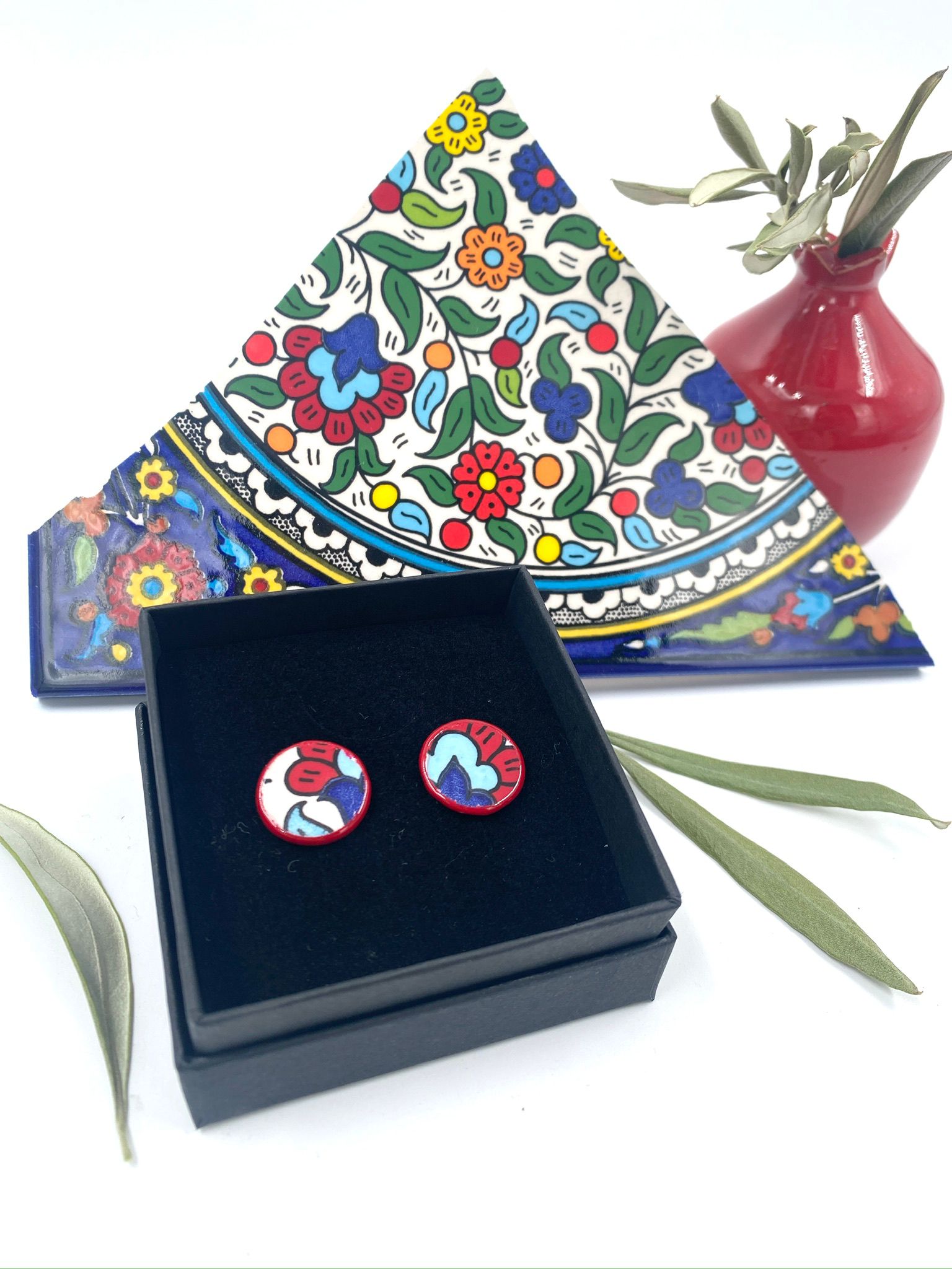 Handgjorda örhängen, 16 mm