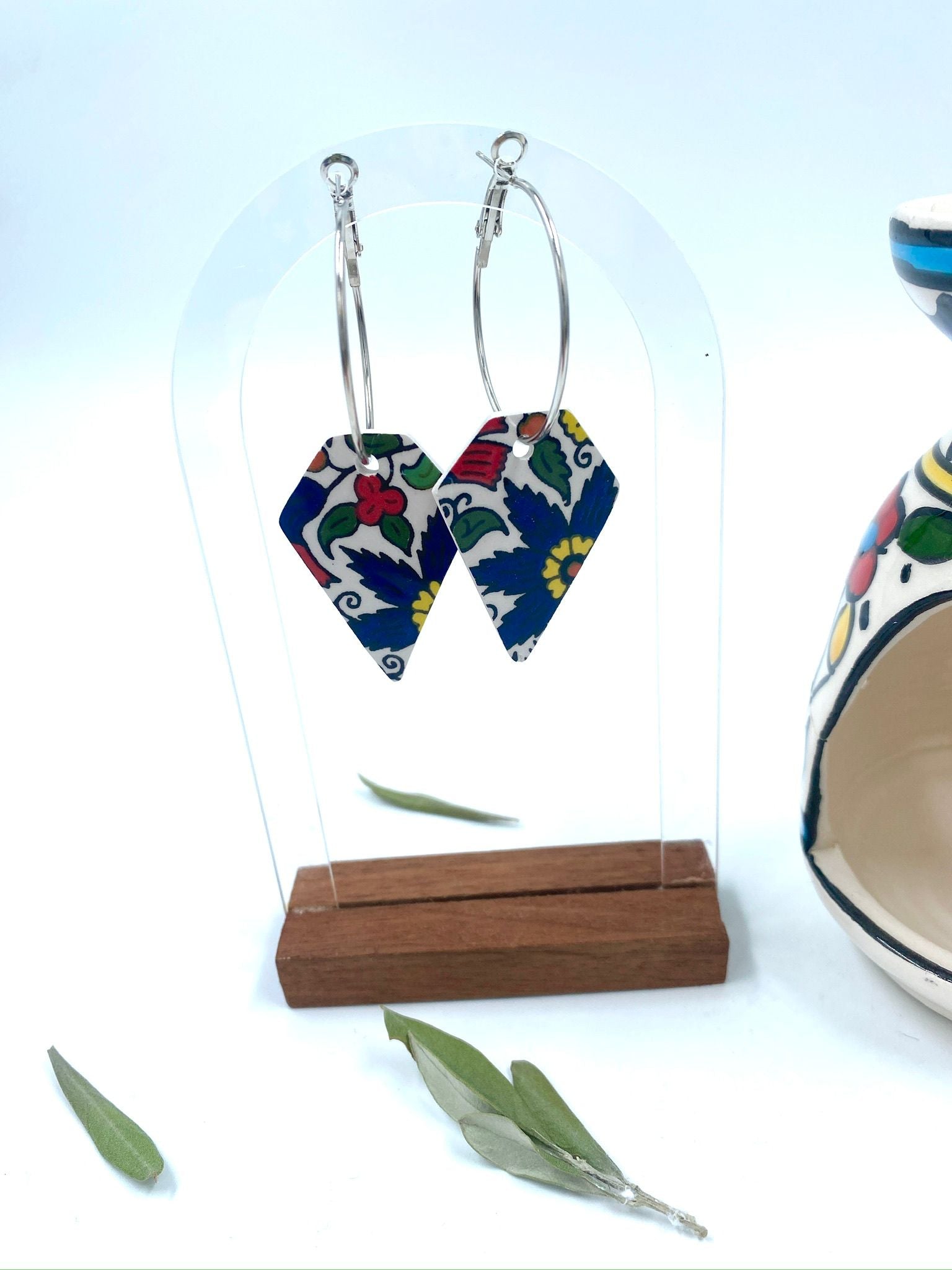 Handgjorda örhängen