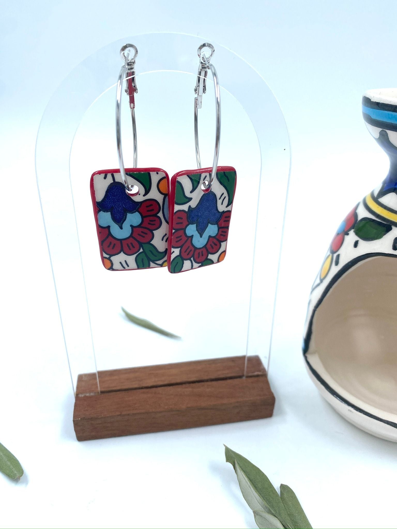 Handgjorda örhängen