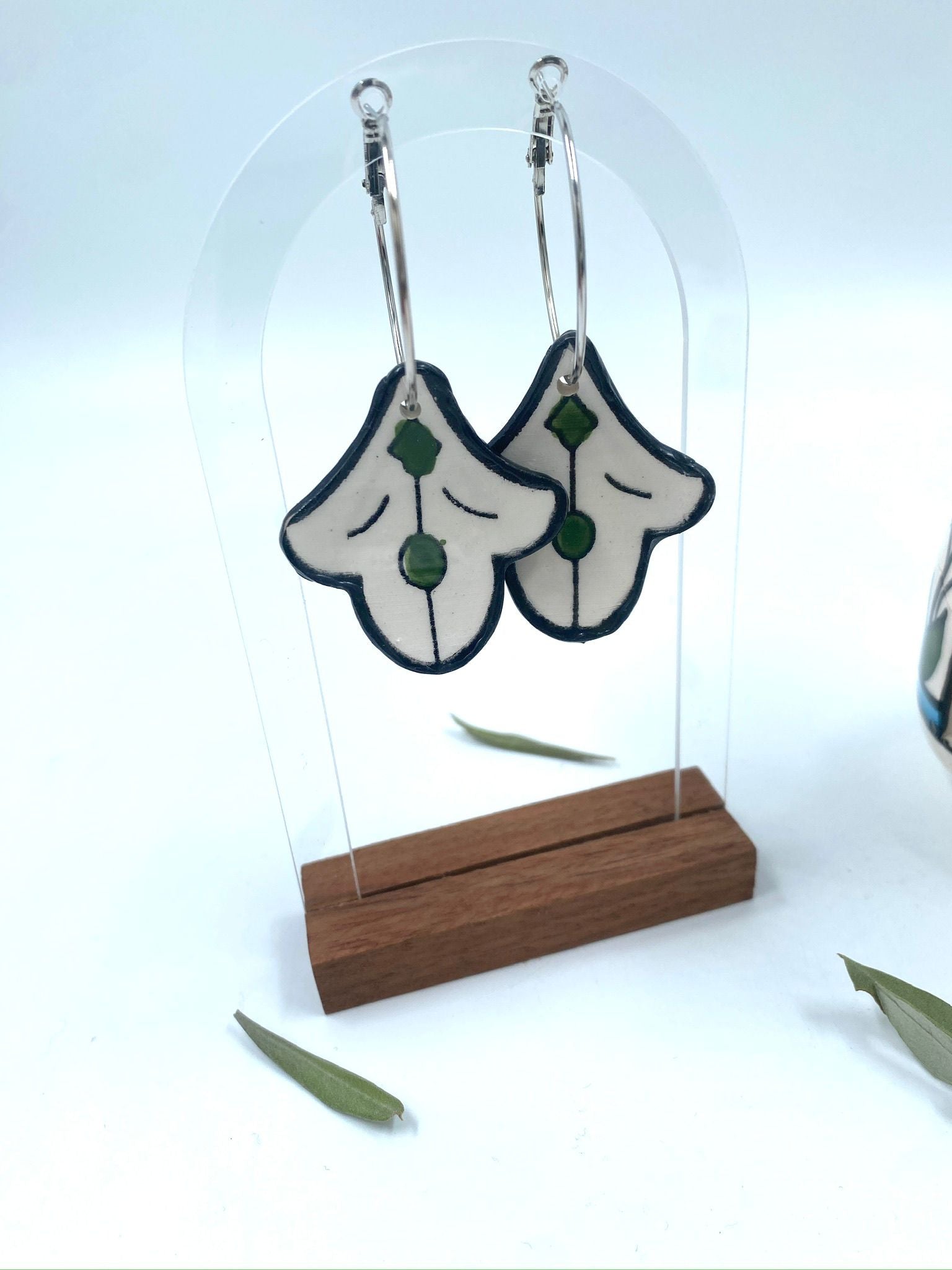 Handgjorda örhängen