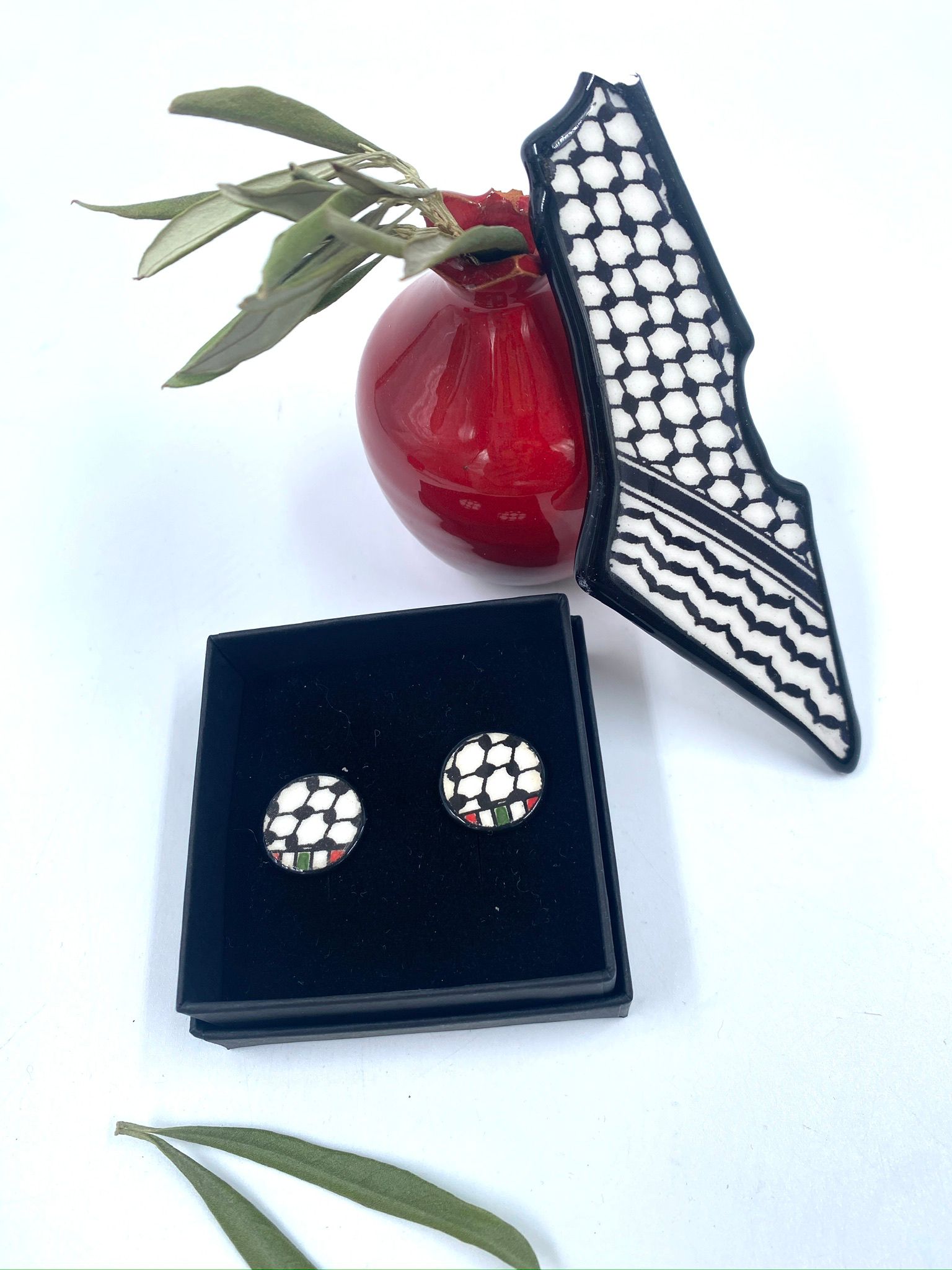 Handgjorda örhängen, 19 mm