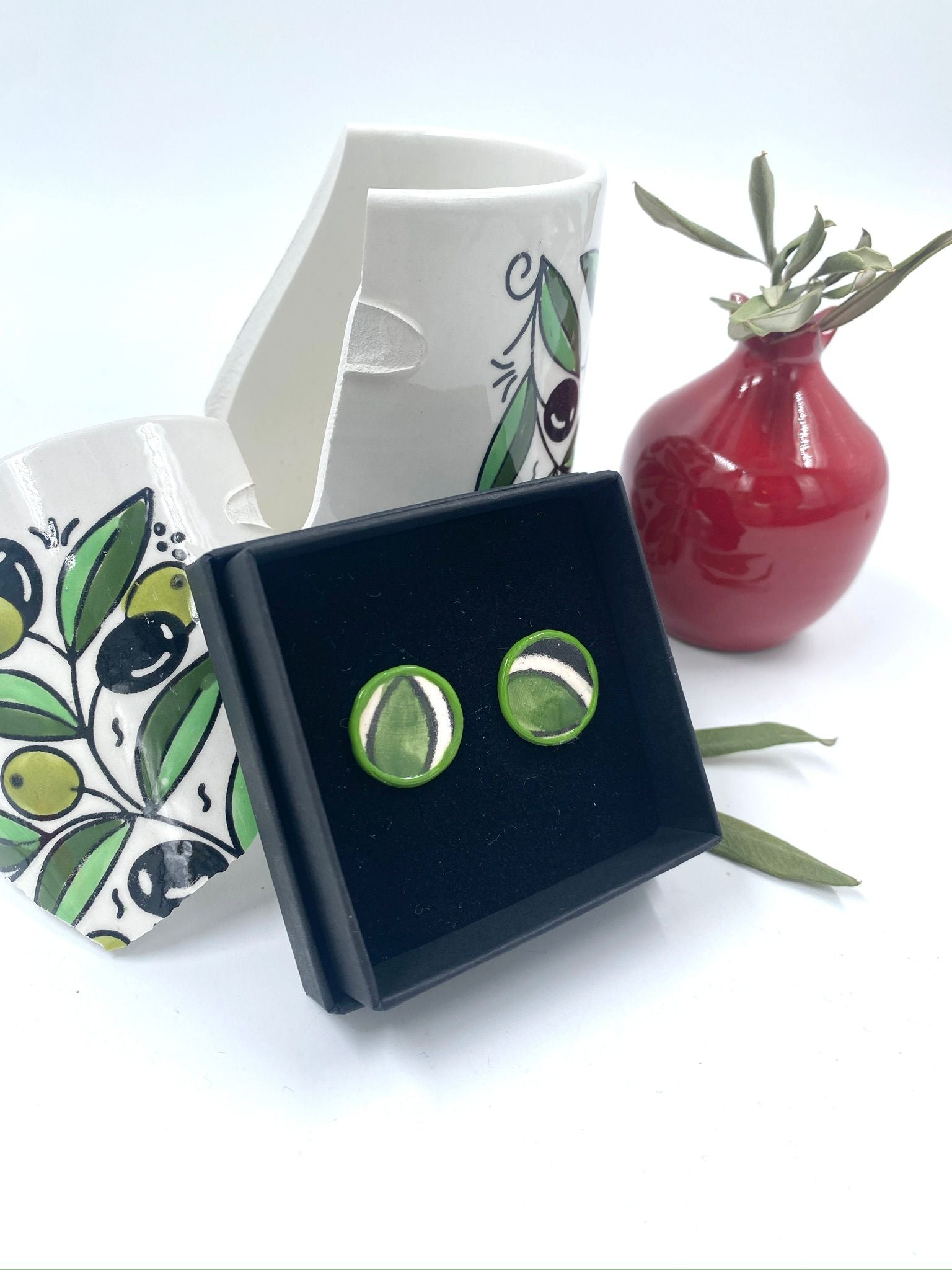 Handgjorda örhängen, 19 mm