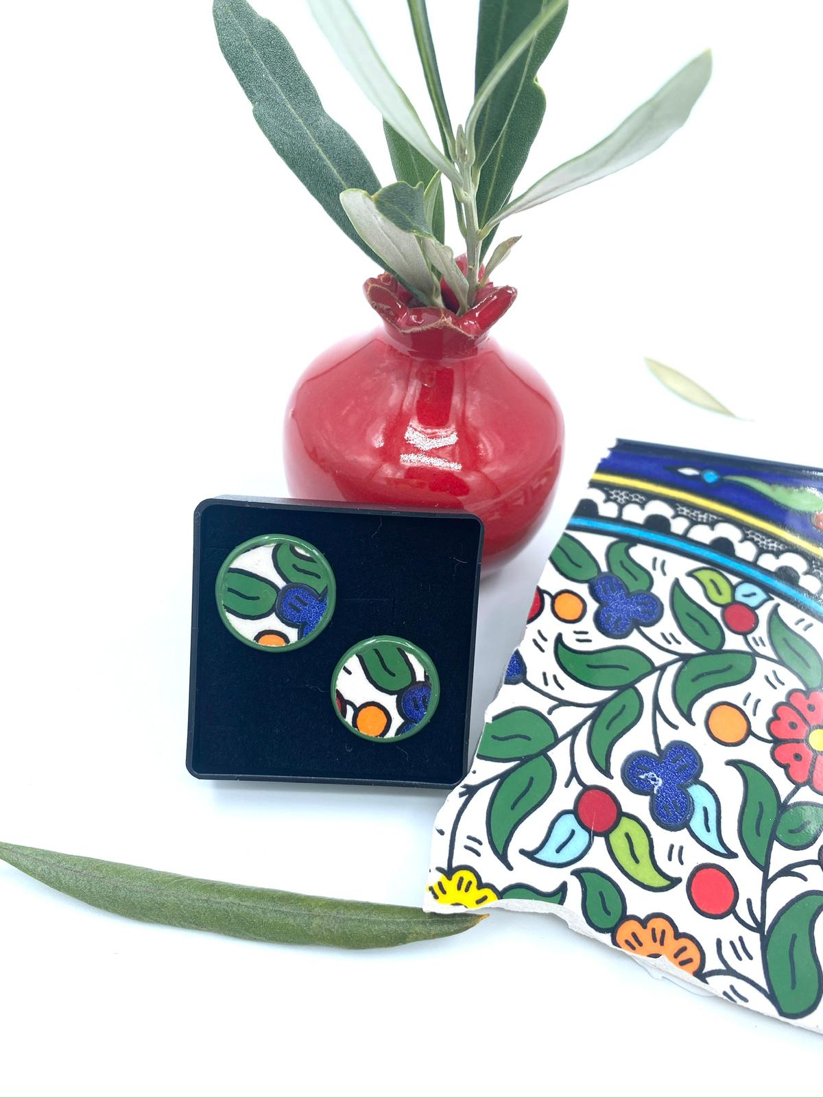 Handgjorda örhängen, 19 mm