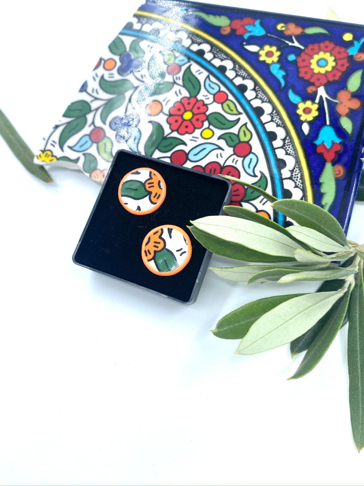 Handgjorda örhängen, 19 mm