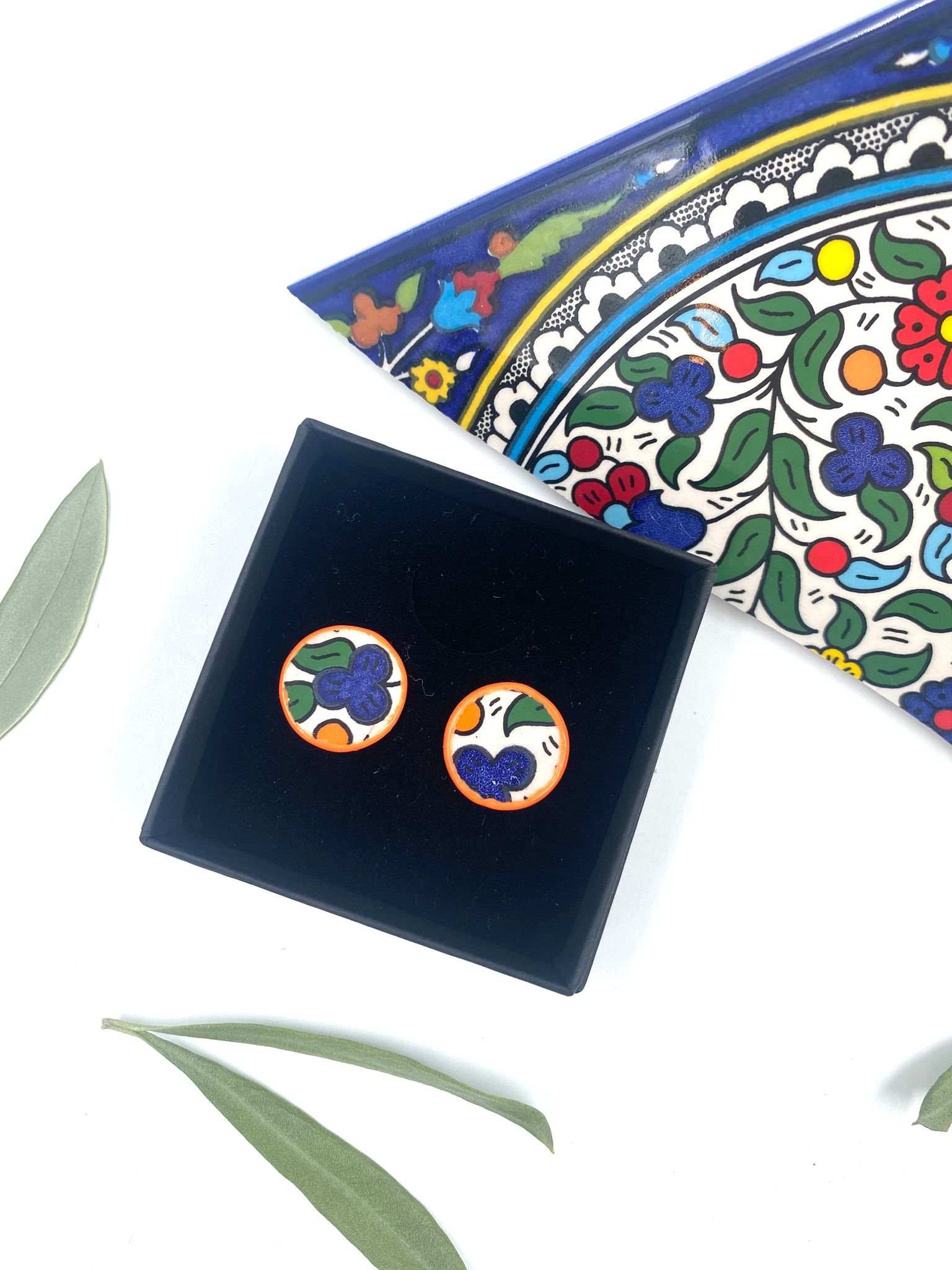 Handgjorda örhängen, 19 mm