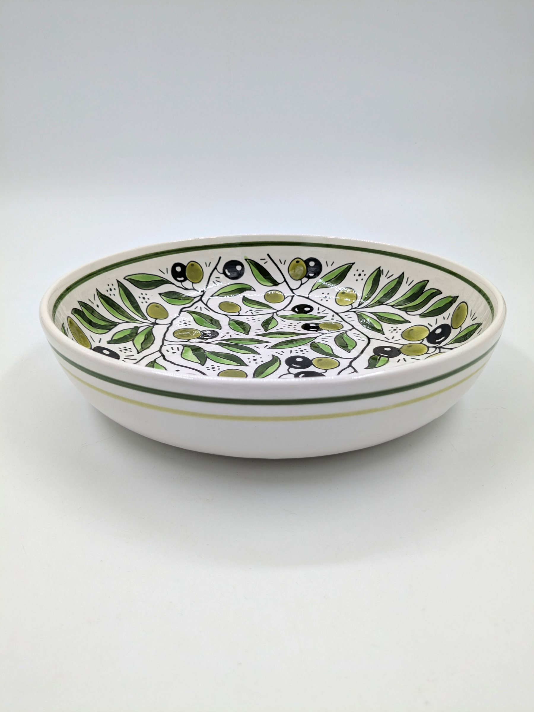 Piatto da portata 23 cm - oliva