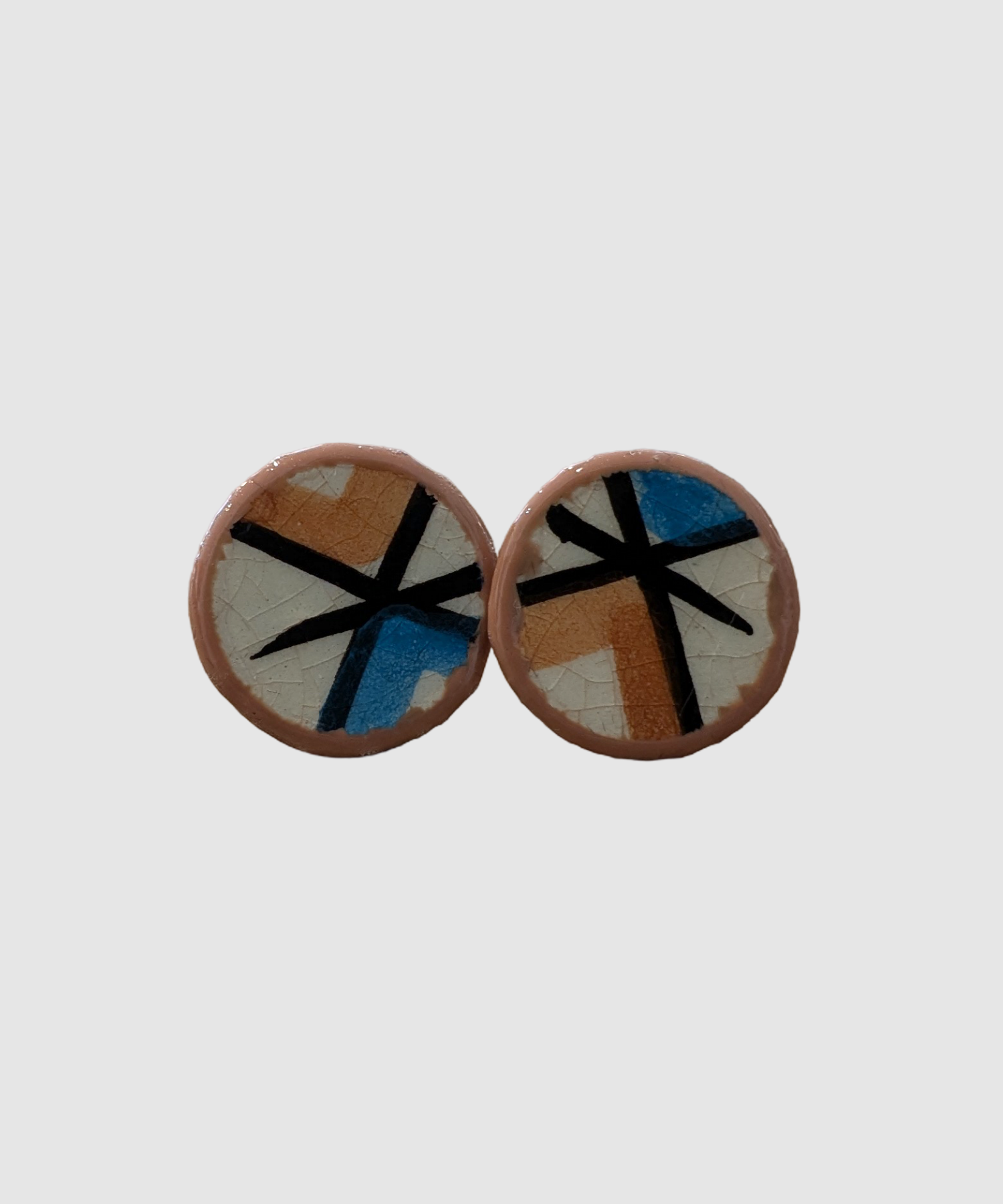 Håndlagde øredobber, 19 mm